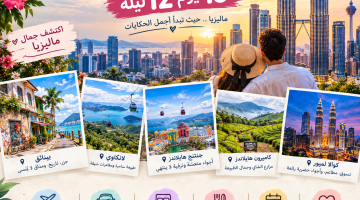 عرض شهر عسل 13 يوم - 12 ليلة مع مسبح خاص